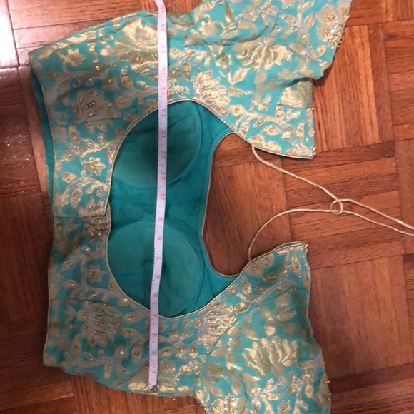 3 piece Indian dress beautiful hang beaded for a wedding - Picture 8 of 9